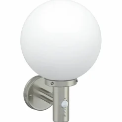 vidaXL Buiten Wandlamp Zilver 28 x 25 x 38 cm
