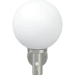 vidaXL Buiten Wandlamp Zilver 28 x 25 x 38 cm
