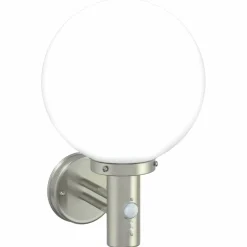 vidaXL Buiten Wandlamp Zilver 28 x 25 x 38 cm