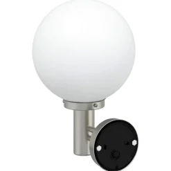 vidaXL Buiten Wandlamp Zilver 28 x 25 x 38 cm