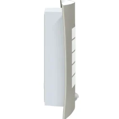 vidaXL Buiten Wandlamp zilver 23,5 x 9 x 26 cm