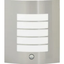 vidaXL Buiten Wandlamp zilver 23,5 x 9 x 26 cm