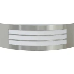 vidaXL Buiten Wandlamp zilver 32 x 10 x 10 cm