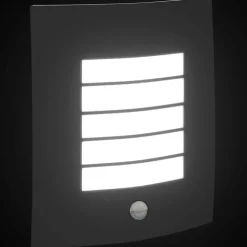 vidaXL Buiten Wandlamp Zwart 23,5 x 9 x 26 cm