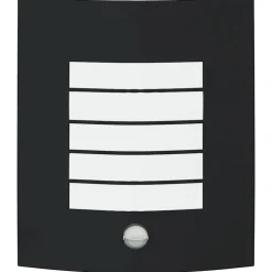 vidaXL Buiten Wandlamp Zwart 23,5 x 9 x 26 cm