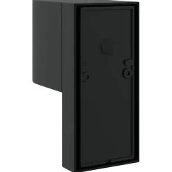 vidaXL Buiten Wandlamp Zwart 12 x 7 x 15 cm Roestvrij staal
