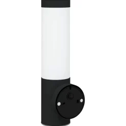 vidaXL Buiten Wandlamp Zwart 12 x 8,5 x 29 cm