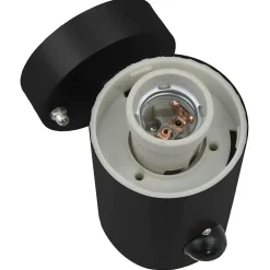 vidaXL Buiten Wandlamp Zwart 12 x 8,5 x 29 cm
