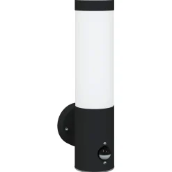 vidaXL Buiten Wandlamp Zwart 12 x 8,5 x 29 cm