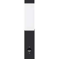 vidaXL Buiten Wandlamp Zwart 10.5 x 6 x 33 cm