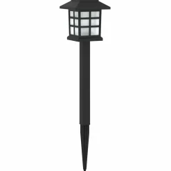 vidaXL Buitenzonne-lampen met grondpin 6 st Warmwit 38,5 cm PP