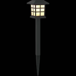 vidaXL Buitenzonne-lampen met grondpin 6 st Warmwit 38,5 cm PP