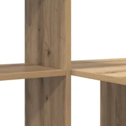 vidaXL Bureau Artisan Eiken Bewerkt hout 131,5 x 50 x 106,5 cm