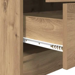 vidaXL Bureau Artisan Eiken 115,5 x 50 x 127 cm 2 st