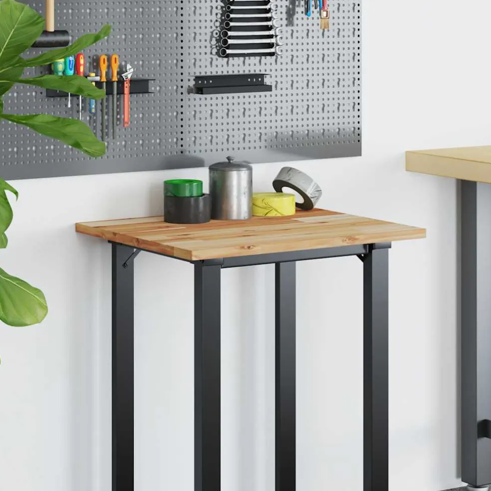 vidaXL Bureaublad met olieafwerking 60x50x2 cm massief acaciahout