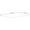 vidaXL Bureaublad met ronding 140x60x2,5 cm massief ruw mangohout
