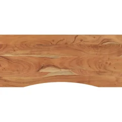 vidaXL Bureaublad rechthoekig 120x50x2,5 cm massief acaciahout
