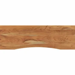 vidaXL Bureaublad rechthoekig 140x50x2,5 cm massief acaciahout