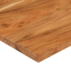 vidaXL Bureaublad rechthoekig 120x60x2,5 cm massief acaciahout