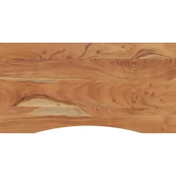 vidaXL Bureaublad rechthoekig 120x60x2,5 cm massief acaciahout