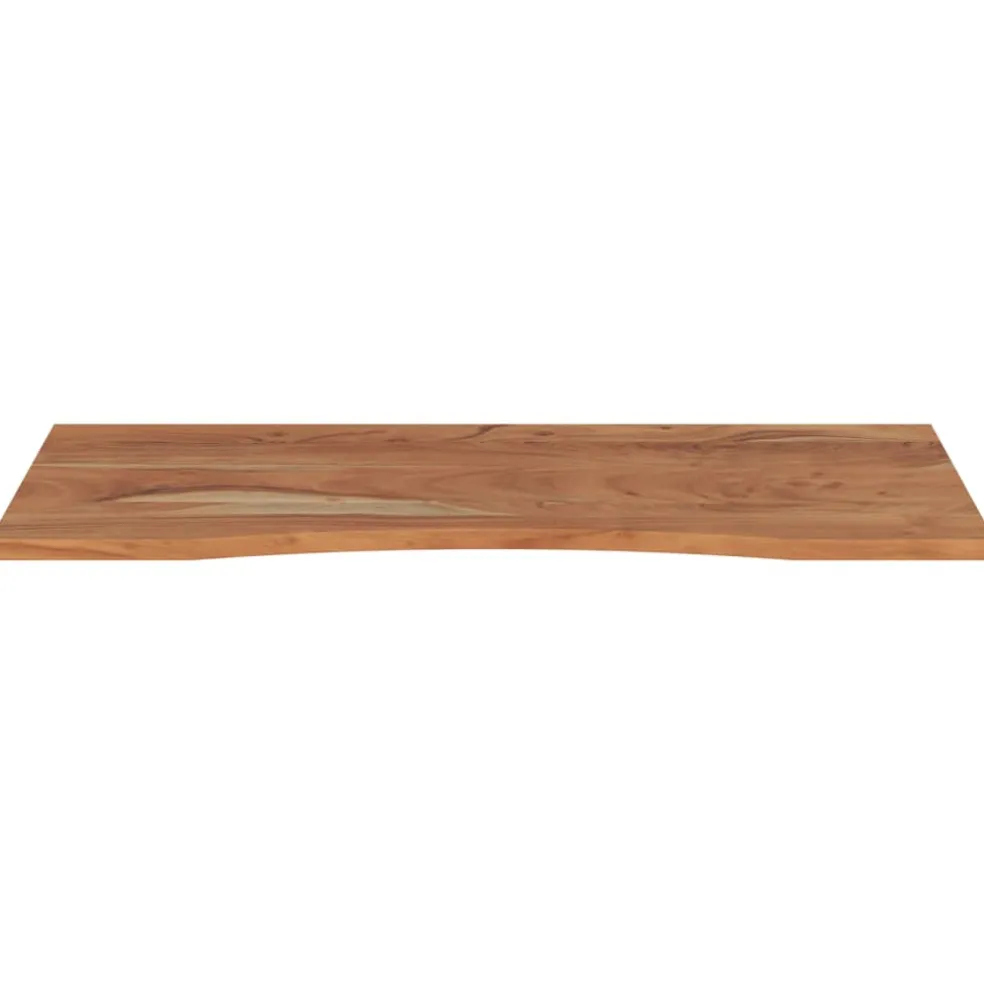 vidaXL Bureaublad rechthoekig 120x60x2,5 cm massief acaciahout