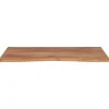 vidaXL Bureaublad rechthoekig 110x80x2,5 cm massief acaciahout