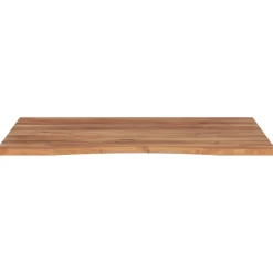 vidaXL Bureaublad rechthoekig 110x80x2,5 cm massief acaciahout
