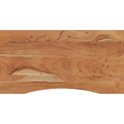 vidaXL Bureaublad rechthoekig 110x60x2,5 cm massief acaciahout