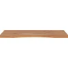 vidaXL Bureaublad rechthoekig 80x50x2,5 cm massief acaciahout