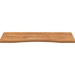 vidaXL Bureaublad rechthoekig 140x60x2,5 cm massief acaciahout