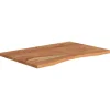 vidaXL Bureaublad rechthoekig 90x60x2,5 cm massief acaciahout