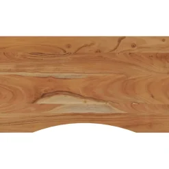 vidaXL Bureaublad rechthoekig 100x50x2,5 cm massief acaciahout