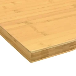 vidaXL Bureaublad 110x55x2,5 cm bamboe