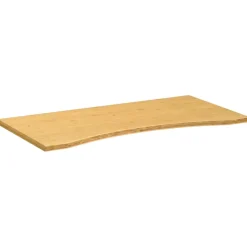 vidaXL Bureaublad 110x55x2,5 cm bamboe