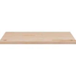 vidaXL Bureaublad 80x40x2,5 cm massief grenenhout