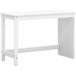 vidaXL Bureau en rollende kast set MOSS 2 st Wit