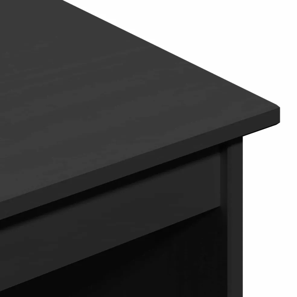 vidaXL Bureau en rollende kast set MOSS 2 st Bruin