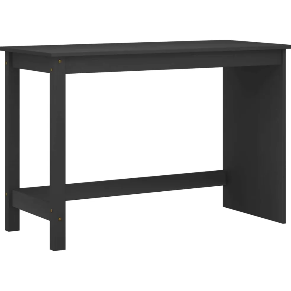 vidaXL Bureau en rollende kast set MOSS 2 st Bruin