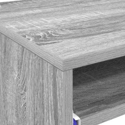 vidaXL Bureau Grijs Sonoma Bewerkt hout 77.5 x 43 x 79 cm