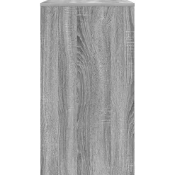 vidaXL Bureau Grijs Sonoma Bewerkt hout 77.5 x 43 x 79 cm