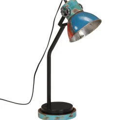 vidaXL Bureaulamp 25 W E27 18x18x60 cm meerkleurig
