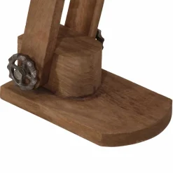 vidaXL Bureaulamp 25 W E27 23x13x52 cm zwart