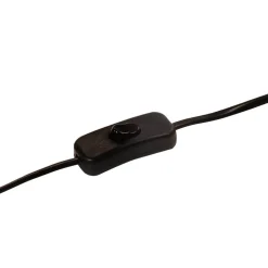 vidaXL Bureaulamp 25 W E27 23x13x52 cm zwart