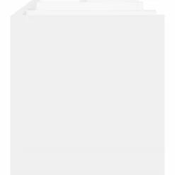 vidaXL Bureau organiser 44,5x24x25 cm bewerkt hout wit