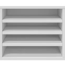 vidaXL Bureau organiser 36x26x29,5 cm bewerkt hout bruin eikenkleurig