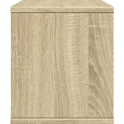 vidaXL Bureau organiser 42x21,5x42 cm bewerkt hout grijs sonoma eiken