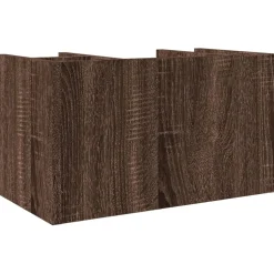 vidaXL Bureau organiser 44,5x24x25 cm bewerkt hout bruin eikenkleur