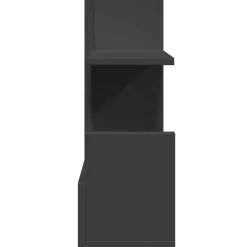 vidaXL Bureau organiser 49x20x52,5 cm bewerkt hout betongrijs