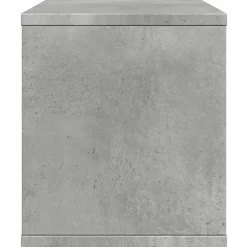 vidaXL Bureau organiser 36x26x29,5 cm bewerkt hout betongrijs