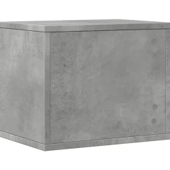 vidaXL Bureau organiser 36x26x29,5 cm bewerkt hout betongrijs